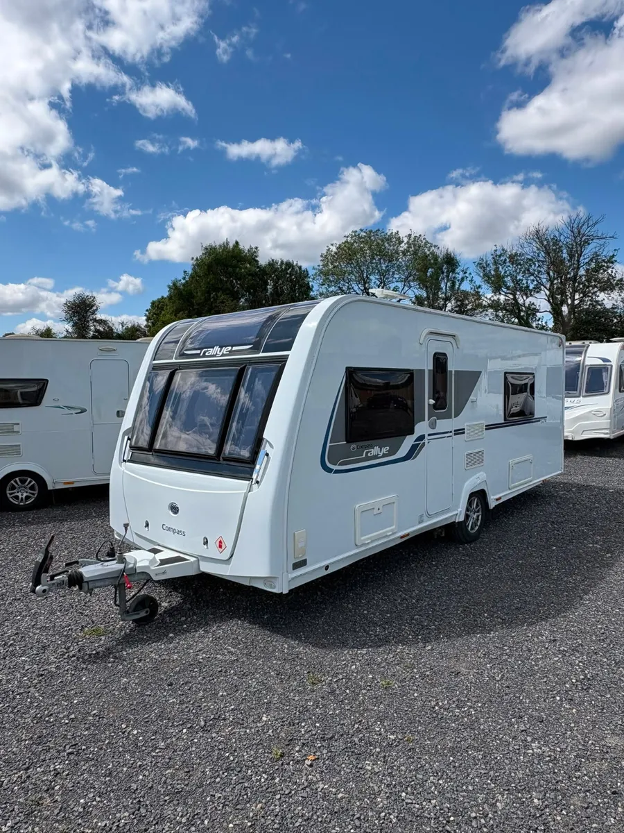 Compass Rallye 4 berth single bed caravan - Image 1