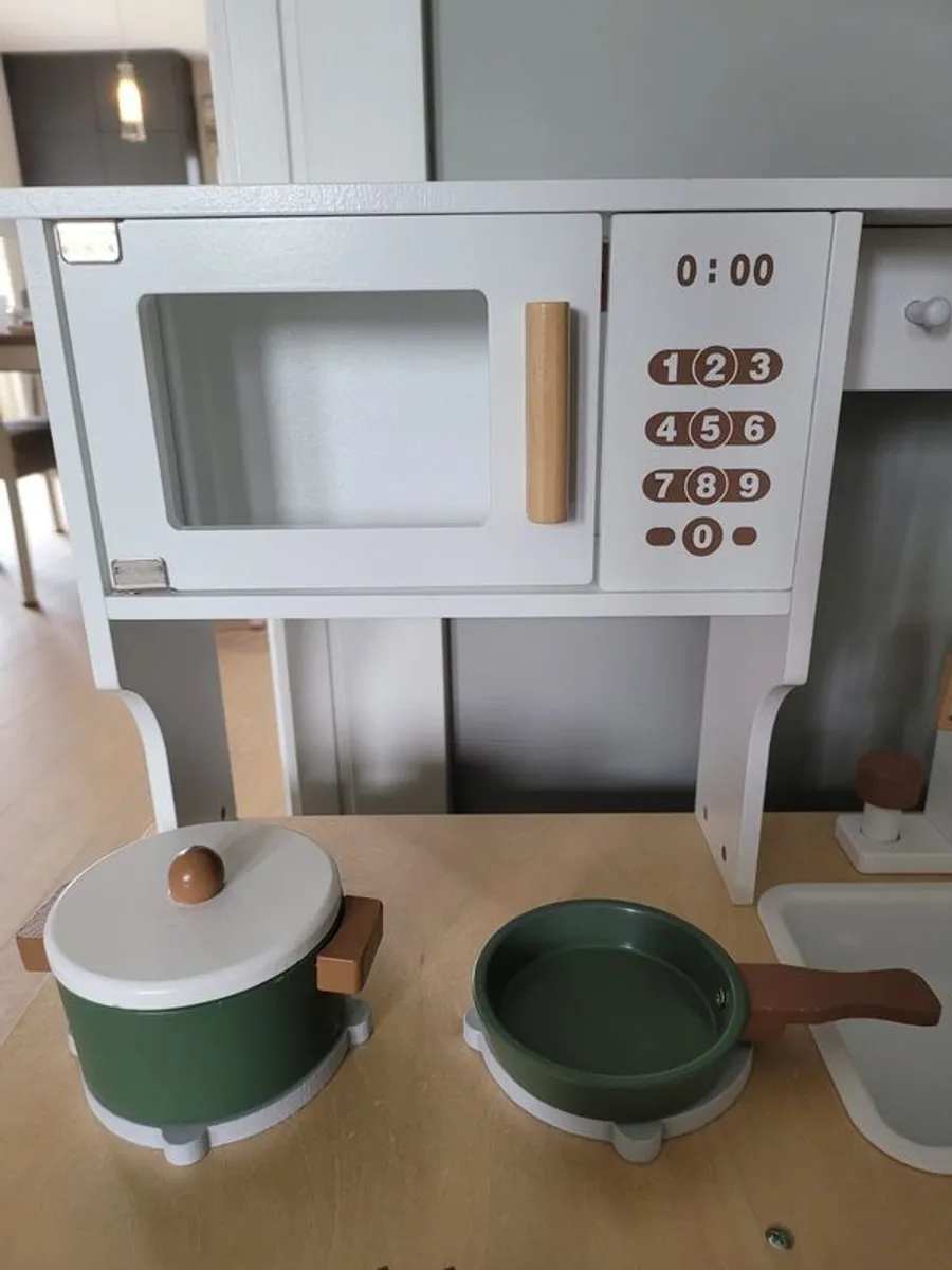Wooden Play Kitchen - Image 3