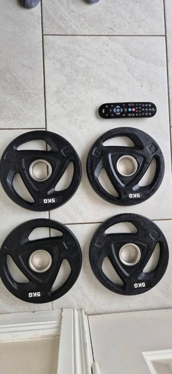 Brand new olympic tri grip weight set D - Image 2