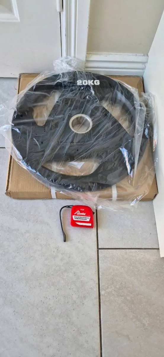 Brand new olympic tri grip weight set D - Image 3