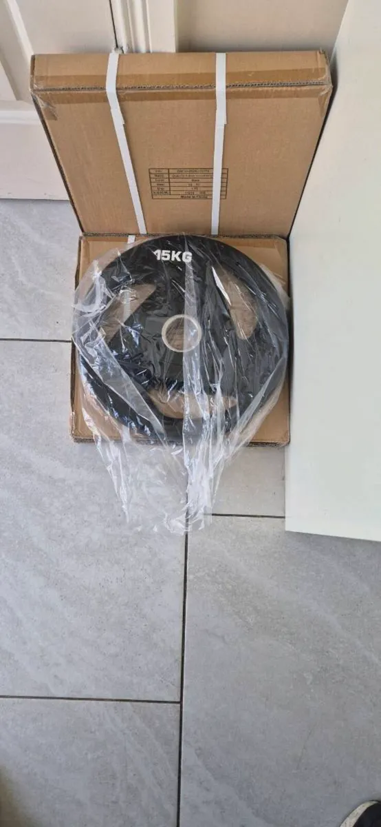 Brand new olympic tri grip weight set D - Image 4