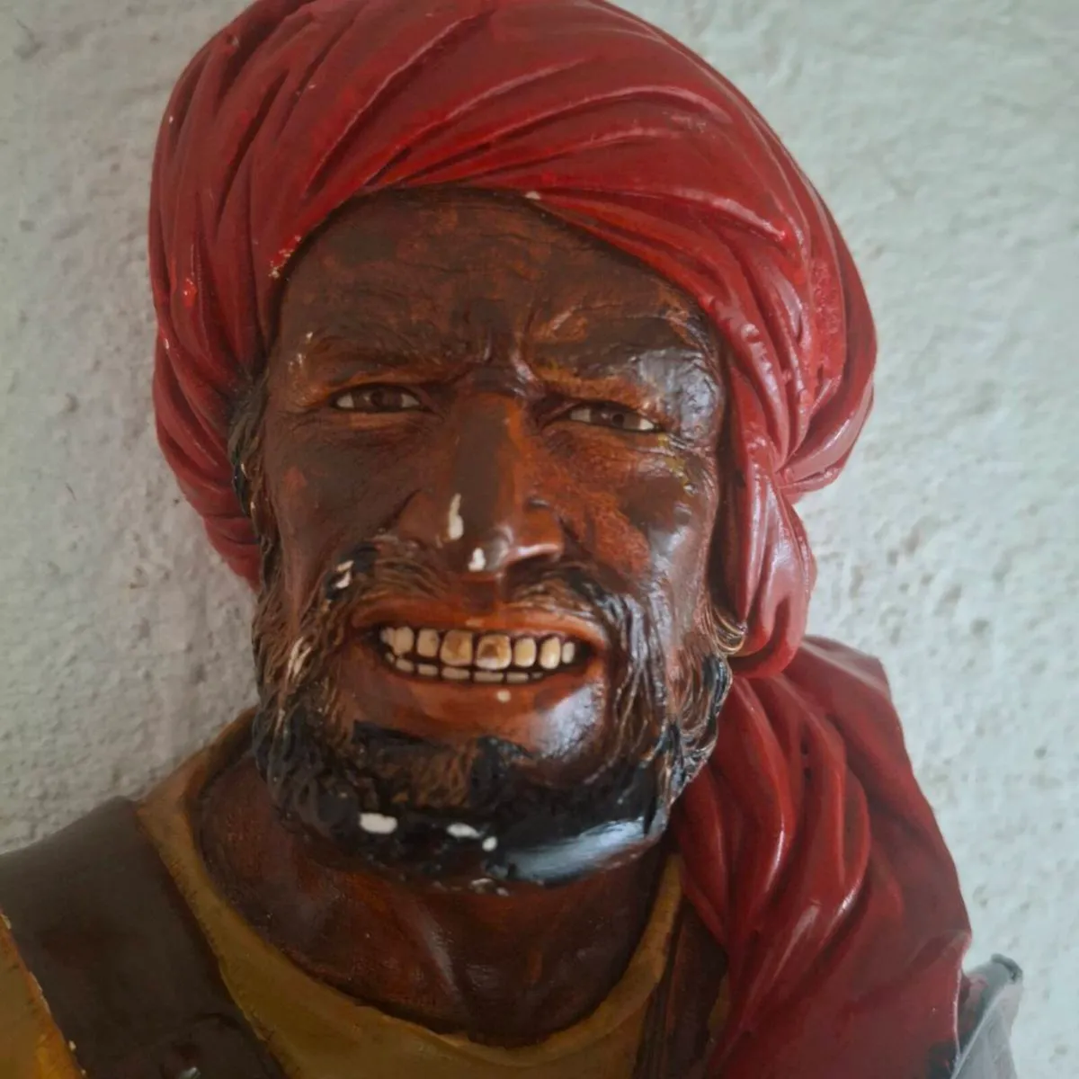 1960s Bossons 'Pathan' Chalkware Wall Plaque - Image 3