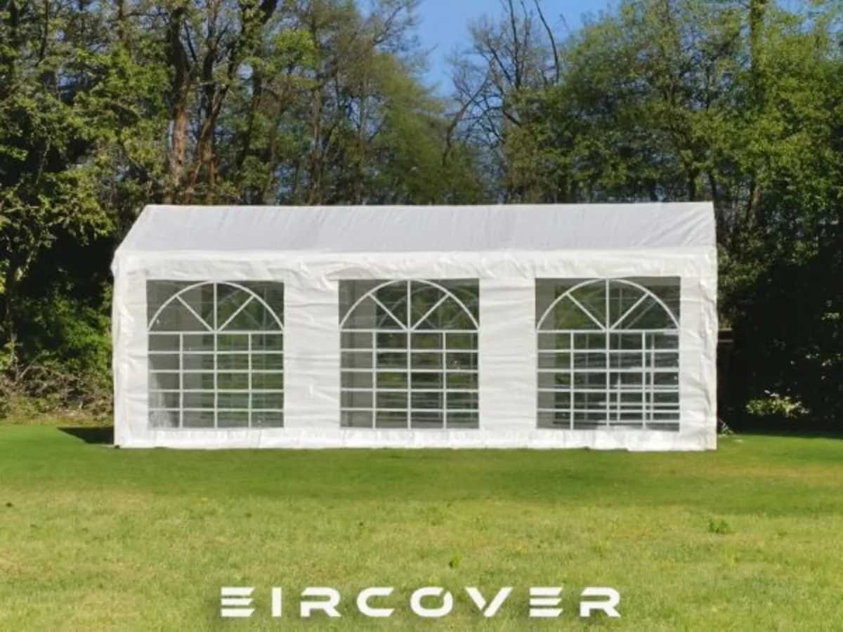 Standard Marquee 3 x 6 PE (10' - 20') /ground bars - Image 1