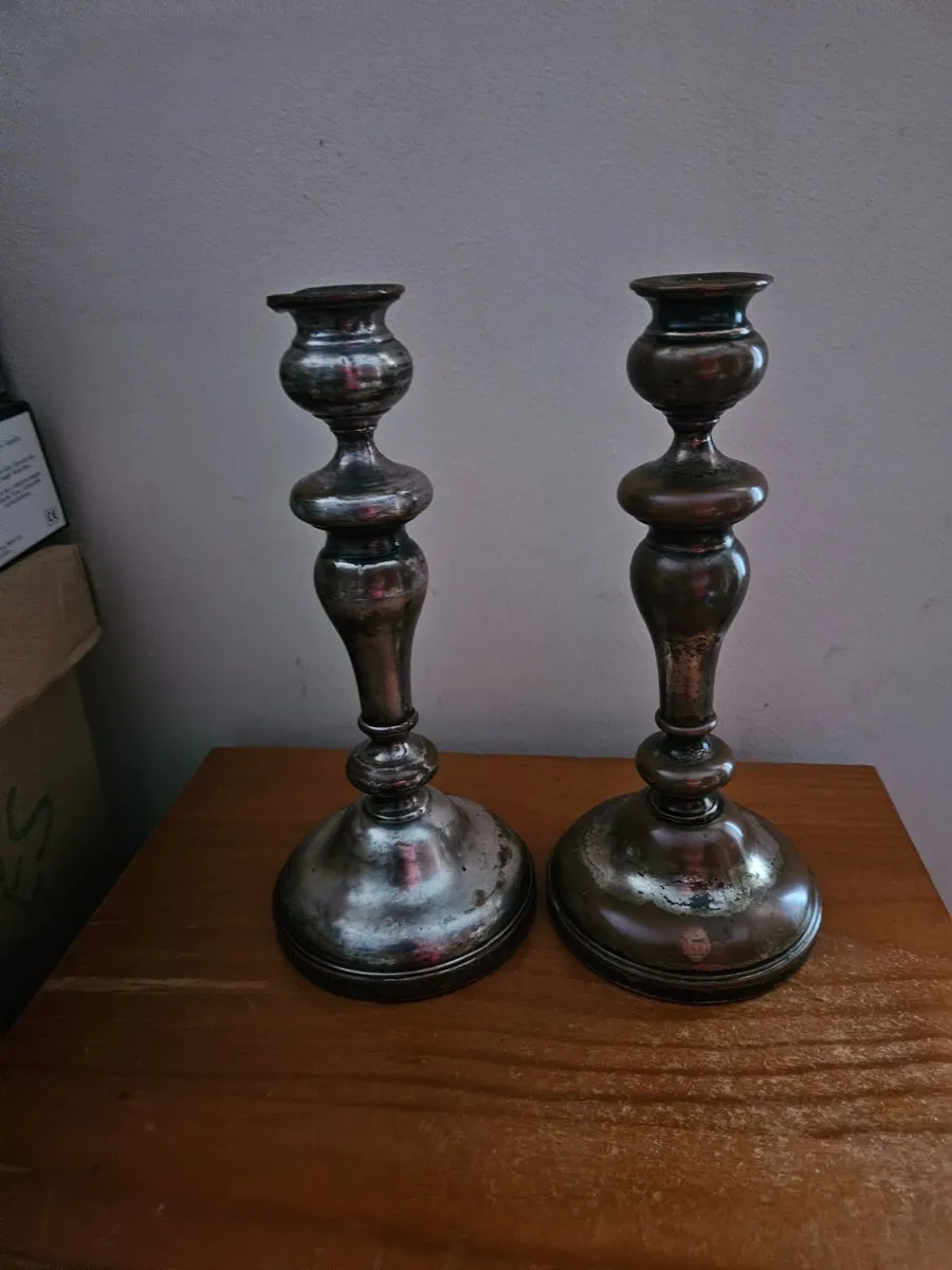 Vintage Candle Sticks - Image 2