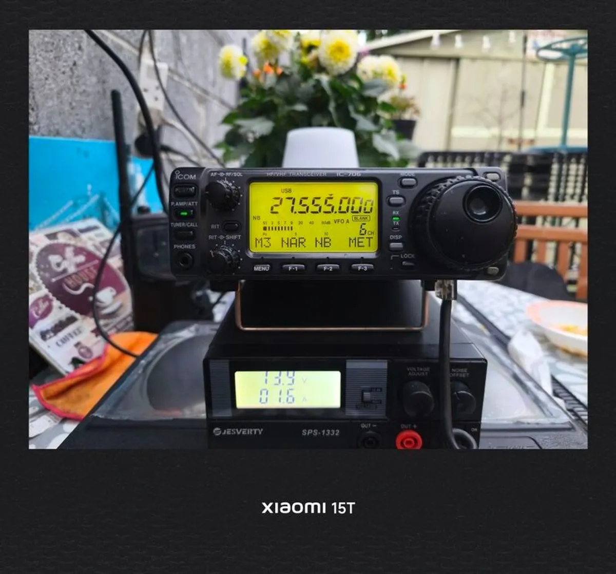 Icom ic-706 MK1 Amateur Transceiver - Image 1