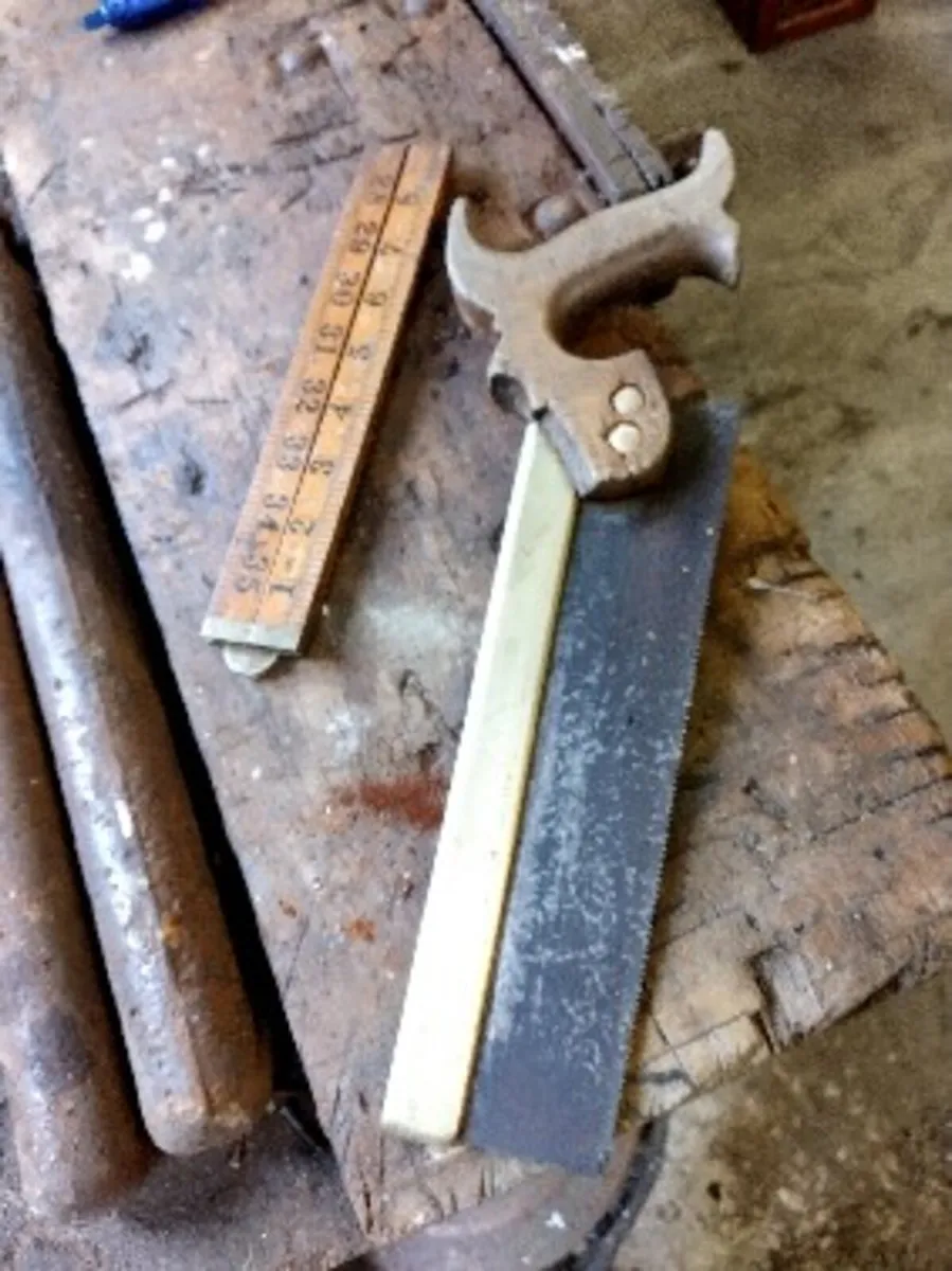 Antique Spear & Jackson Dove tail Saw - Image 1