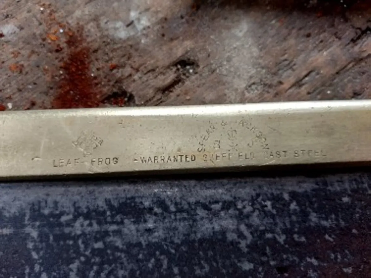 Antique Spear & Jackson Dove tail Saw - Image 4