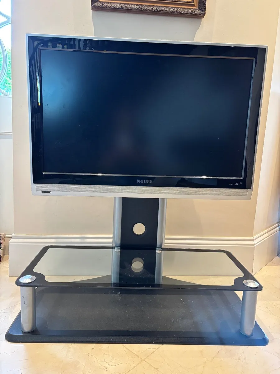 TV Screen and Stand - Image 1