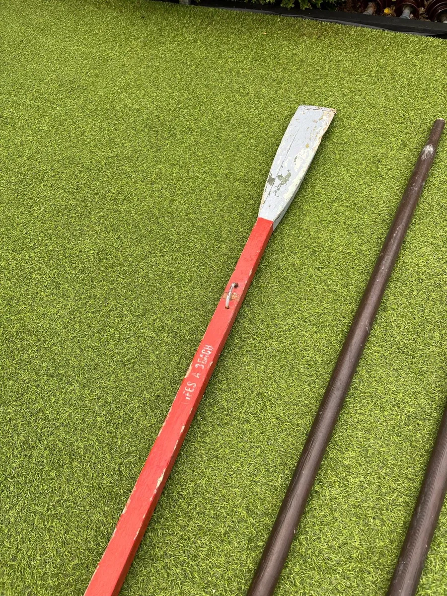 Vintage Oars bout & rudder - Image 3