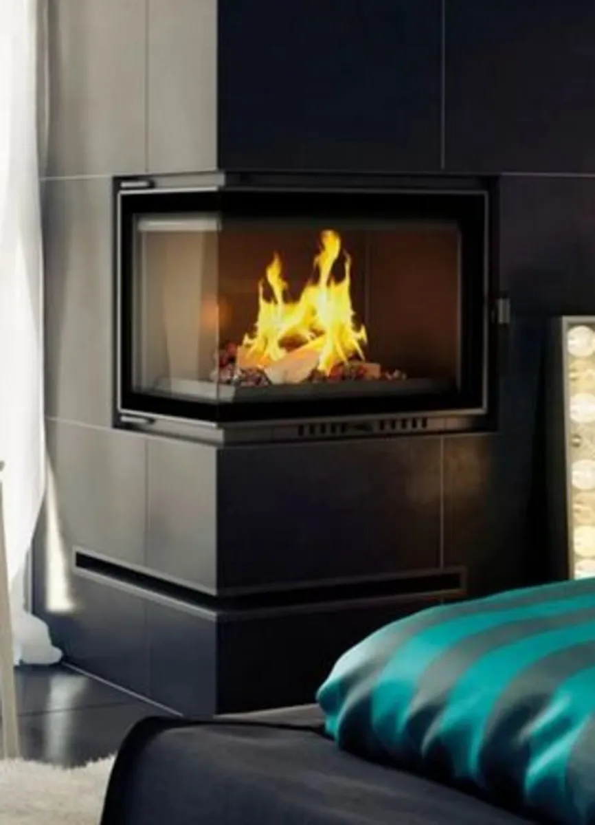 Inset Stove MAJA DECO left 8 kW - Image 2