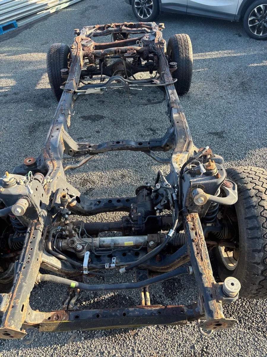 Toyota Landcruiser chassis& hilux rear Tub - Image 1