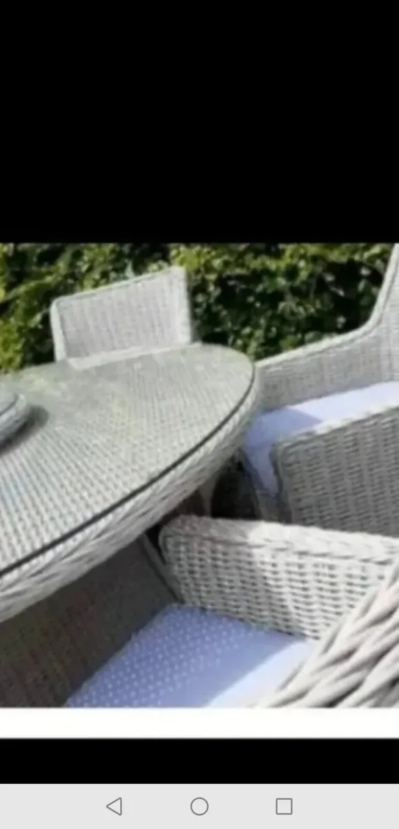 **CLEARANCE** Brand New Grey Rattan  6 Seater - Image 3