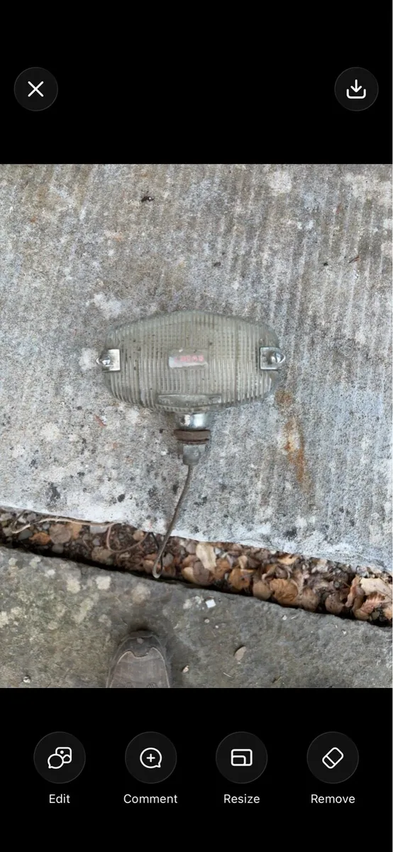 Vintage Lucas Reversing / Work Lamp - Image 2