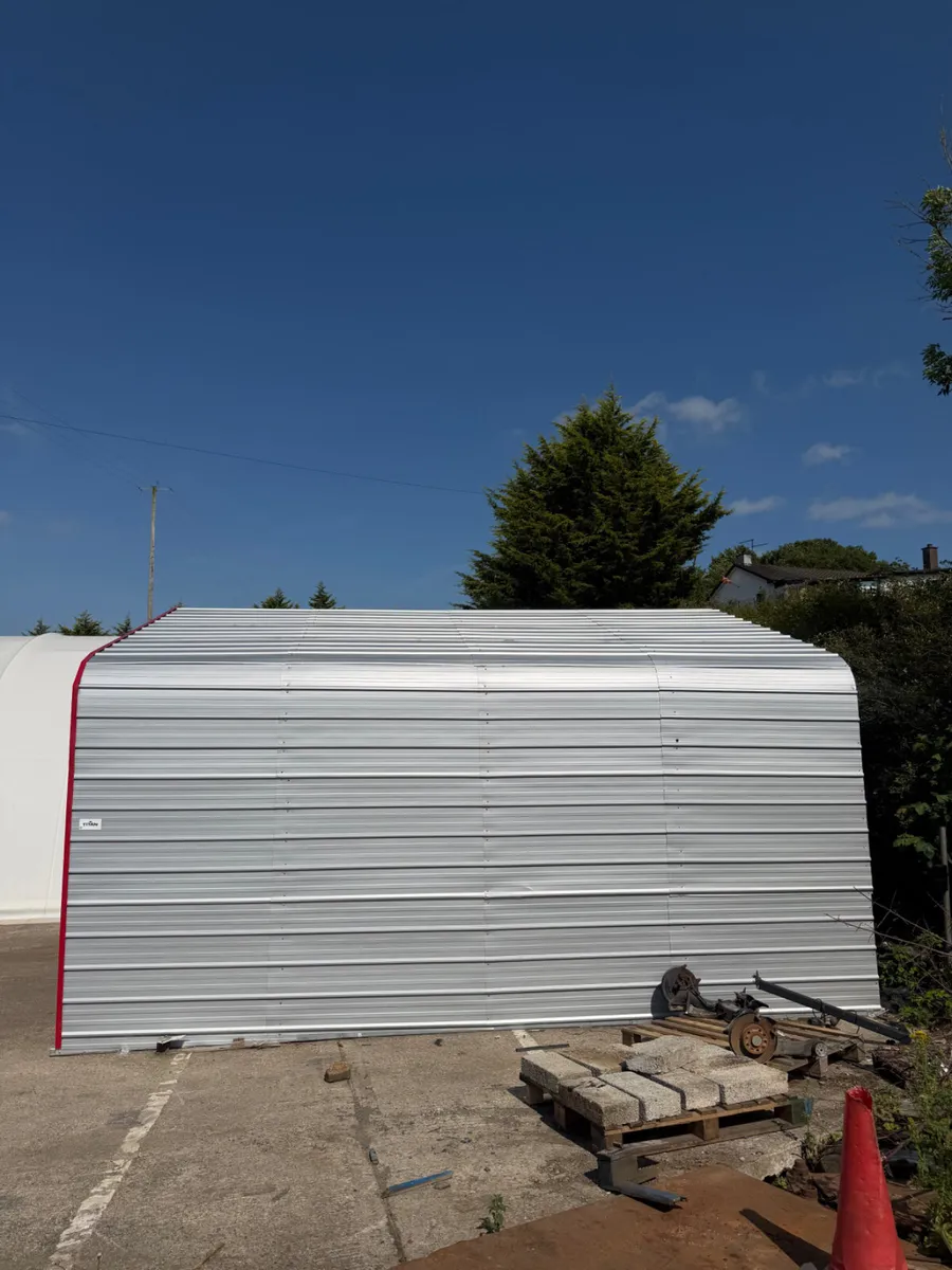 6m x 6m Steel Carport Metal Shed - Image 3