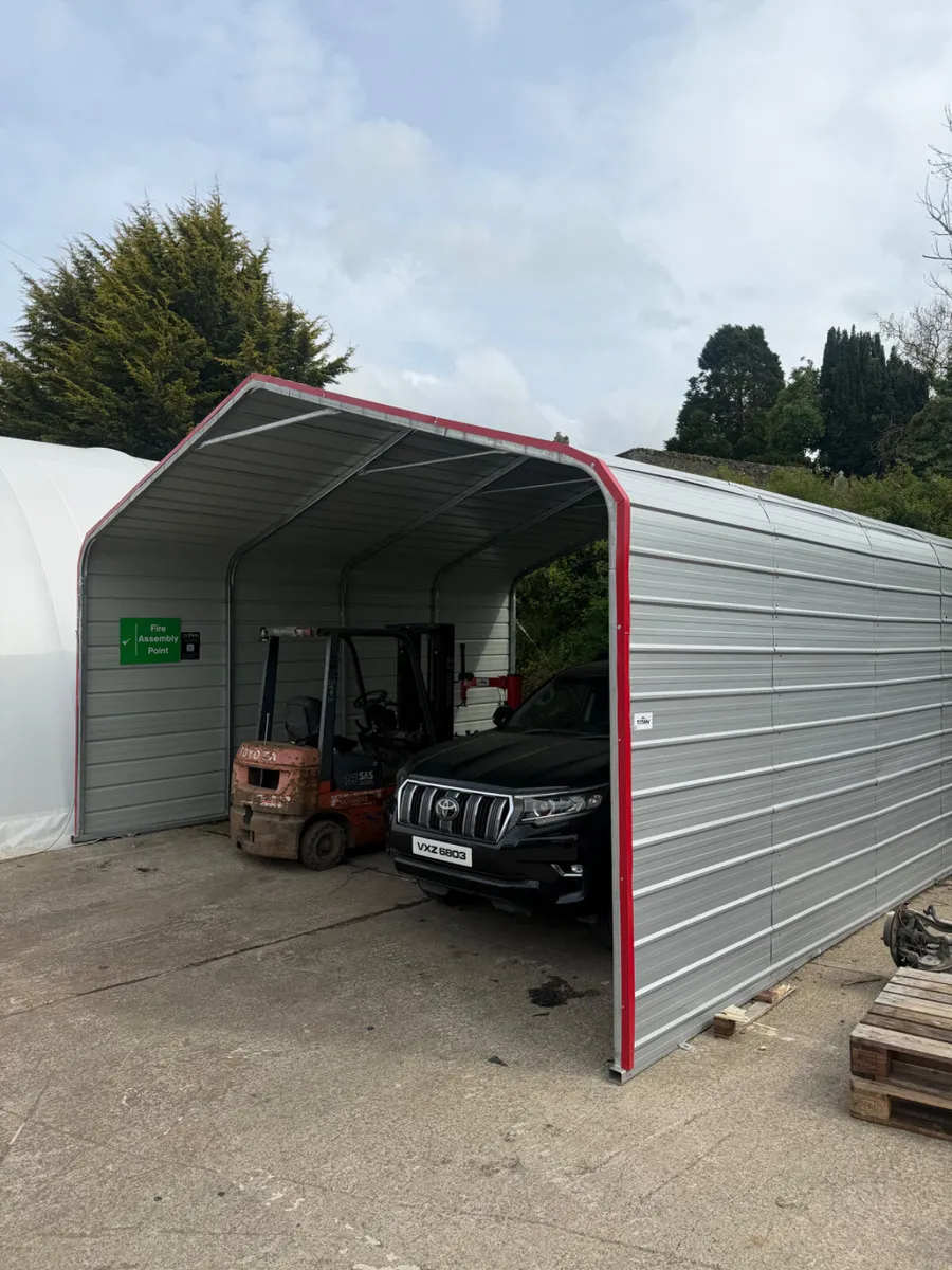 6m x 6m Steel Carport Metal Shed - Image 1