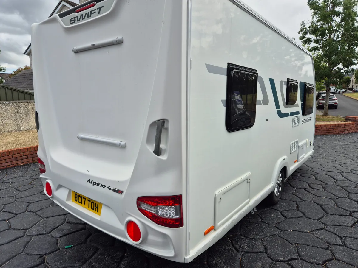 2018  Fixed  Bed  Swift  Alpine 4 - Image 3