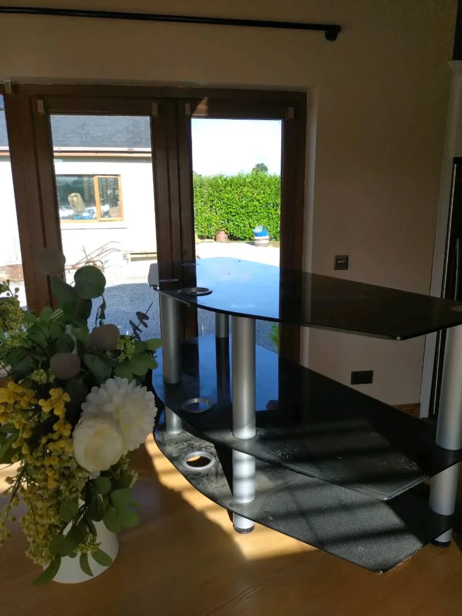 Television glass stand - Image 3