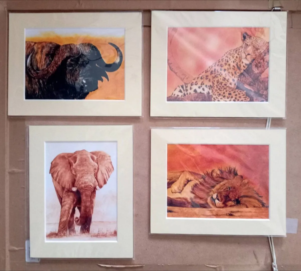 Simon Stevenson Four Safari Prints - Image 1