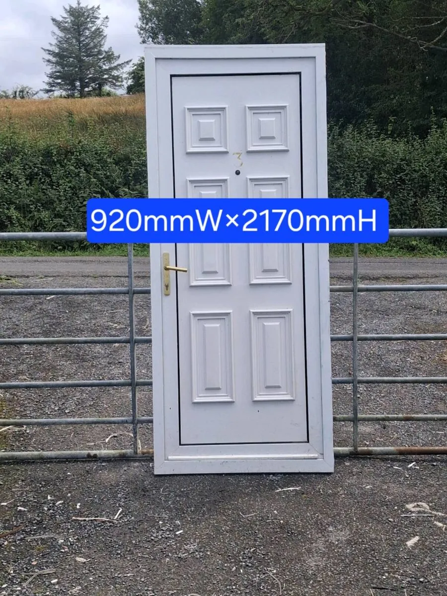 SELECTION OF PVC DOORS - Image 1