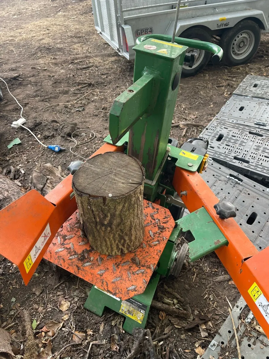 Max Axe 7 tonne electric splitter (motor issue) - Image 1