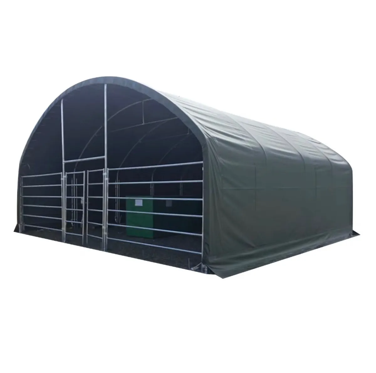8m x8m Animal Livestock Shelter 900g Pvc - Image 2