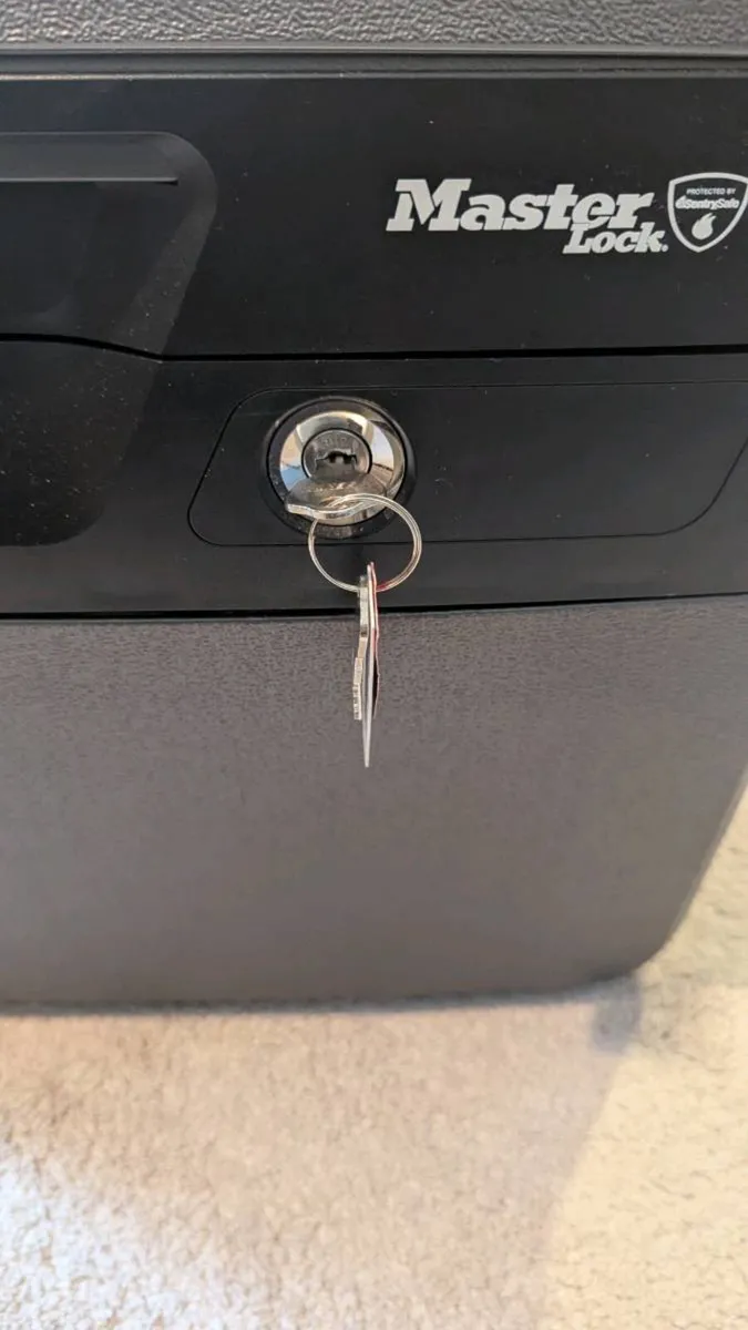 Master Lock Fireproof & Waterproof Security Chest - Image 3