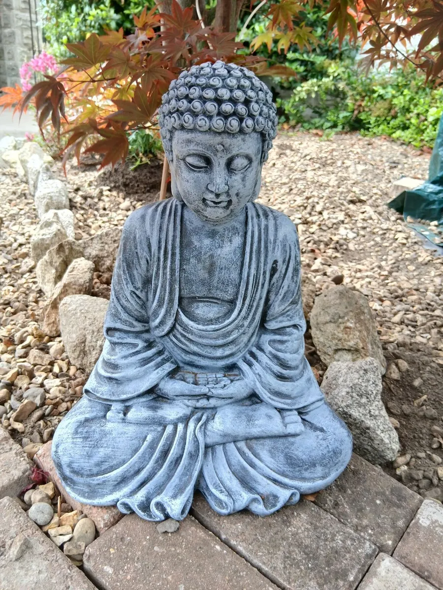 Large Stone Buddha - Brand New - Only 30 - Image 1