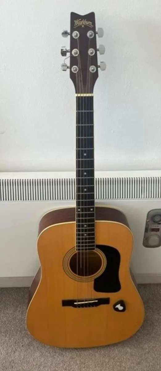 Washburn D8 Dreadnought Acoustic Guitar - Image 2