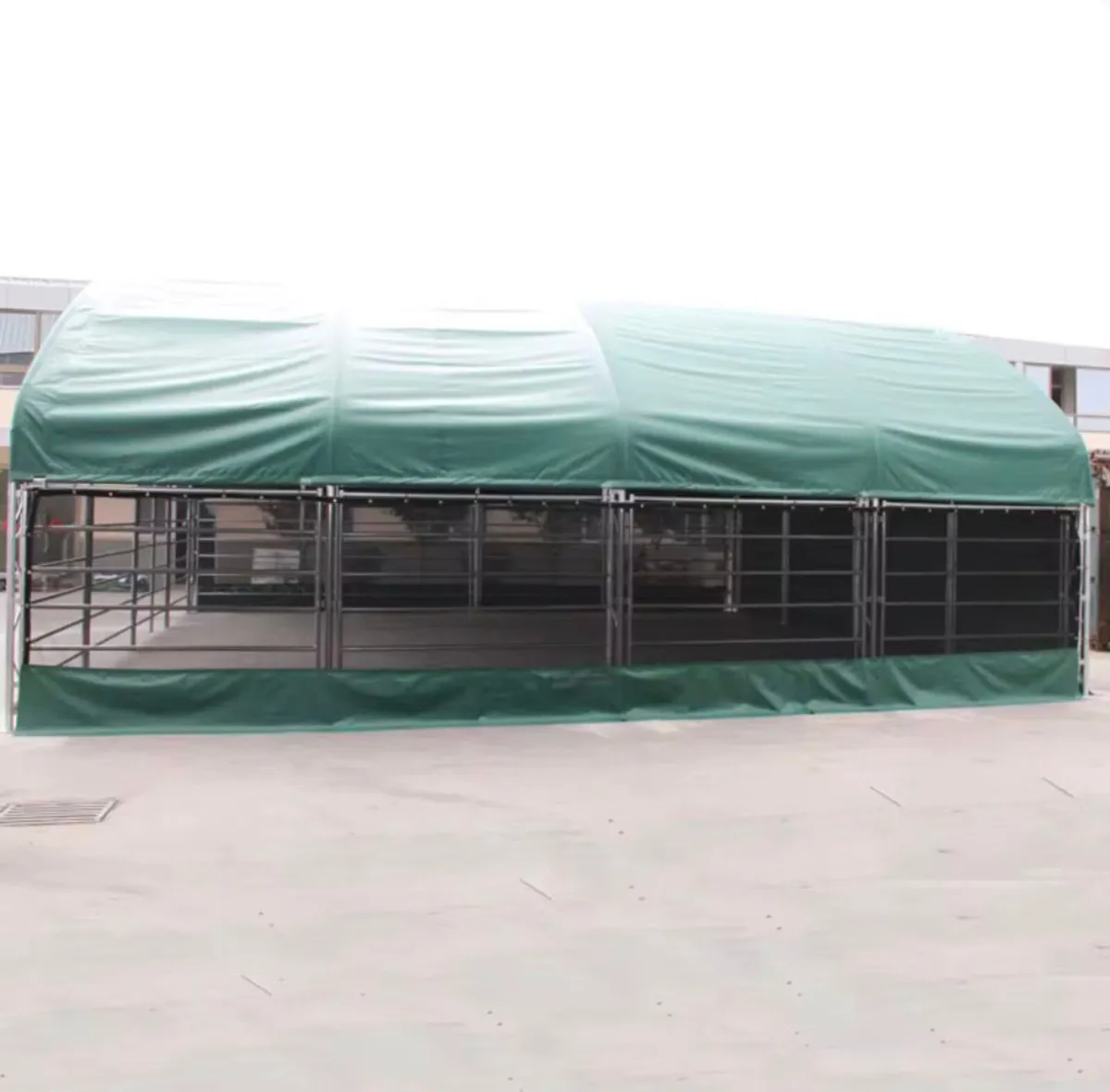 10m x 10m Animal Livestock Shelter double trussed - Image 4