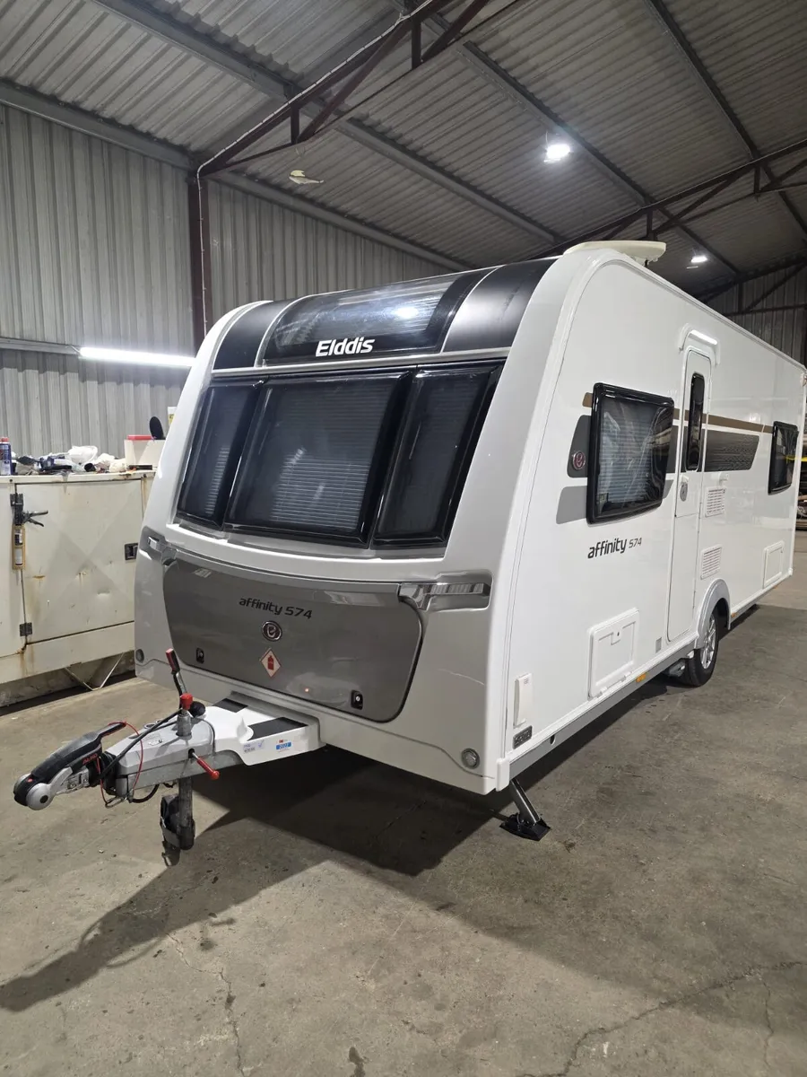 2019 Elddis 574 4 Berth Fixed single Beds - Image 1