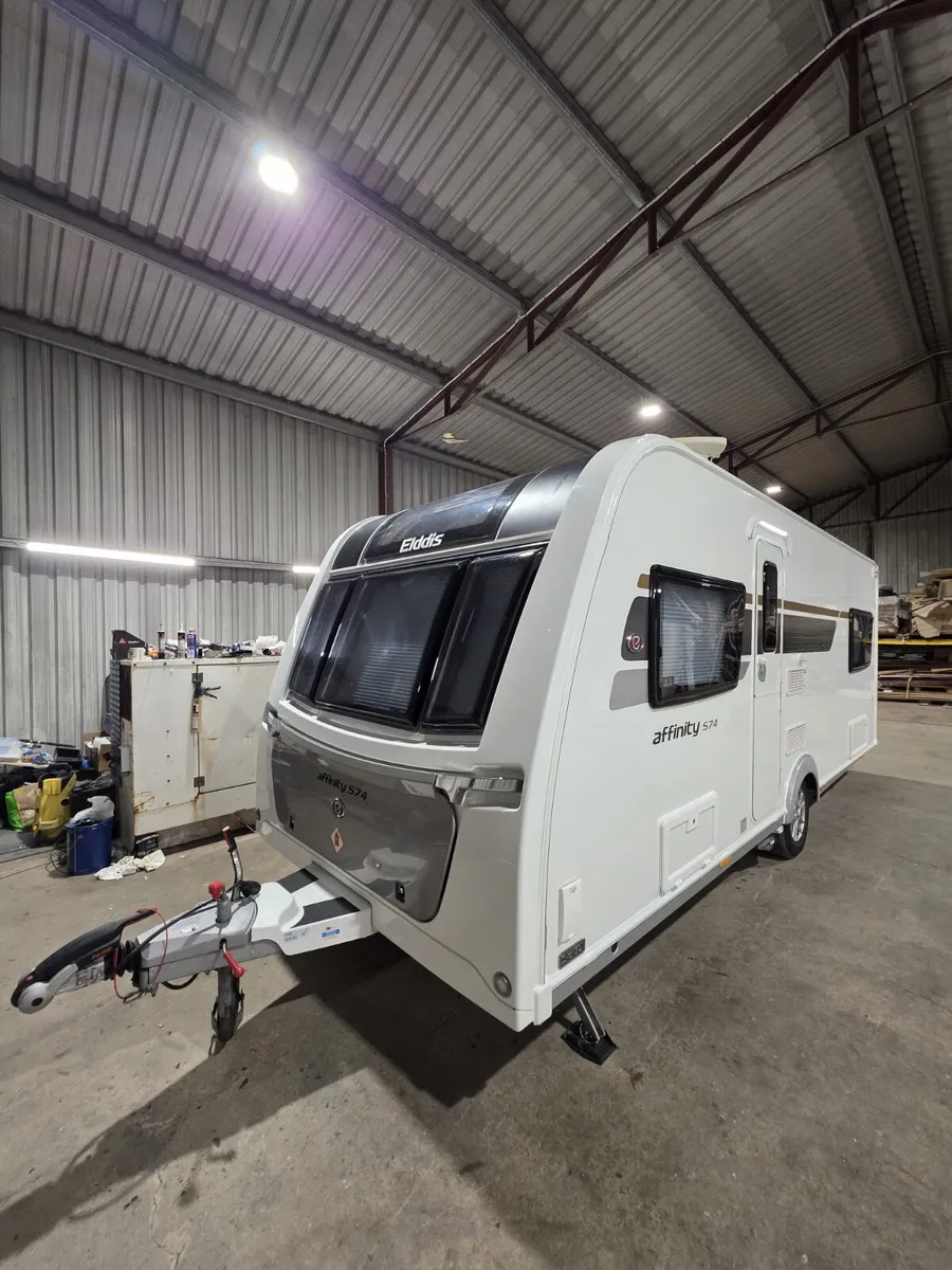 2019 Elddis 574 4 Berth Fixed single Beds - Image 4