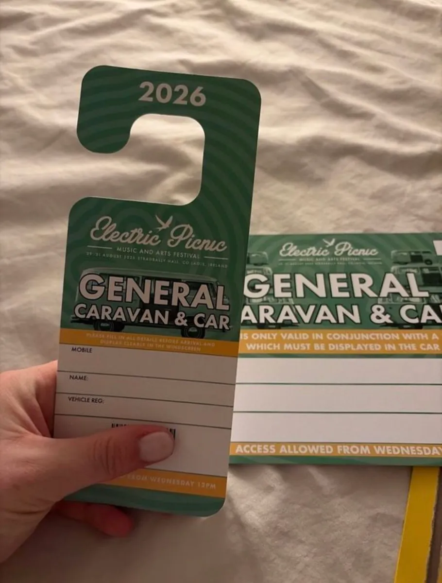 EP Caravan & Car Weekend Pass - Image 1