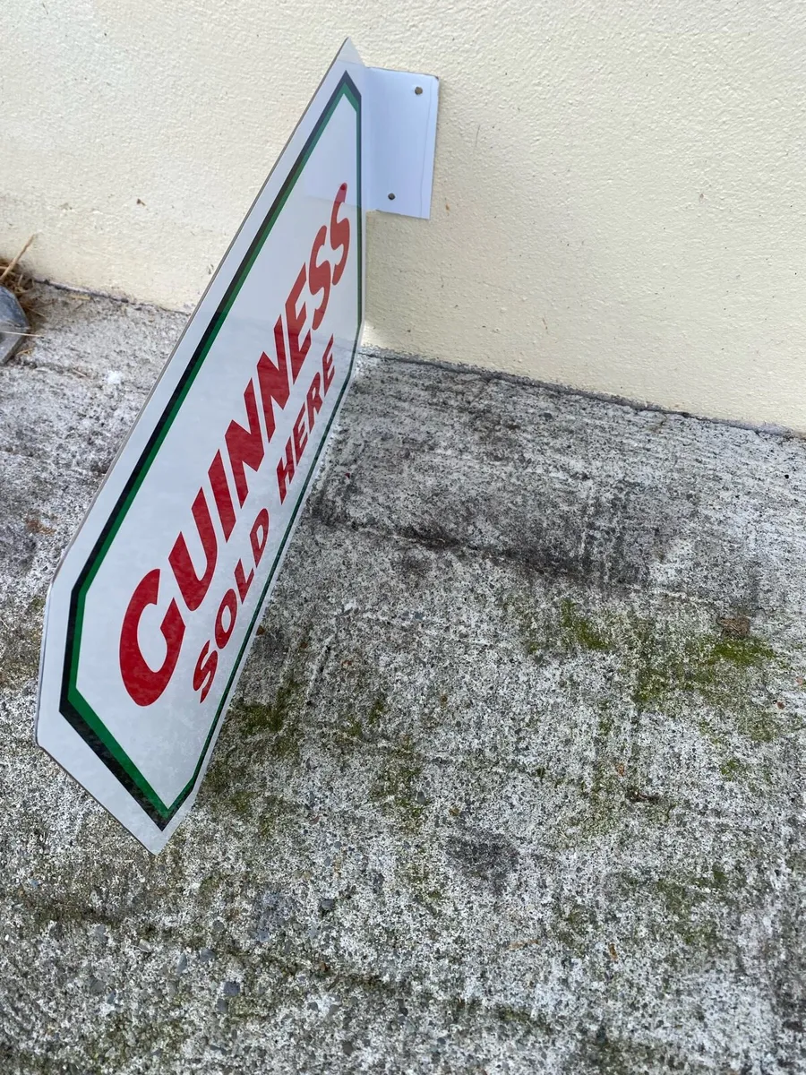 GUINNESS double sided sign - Image 4
