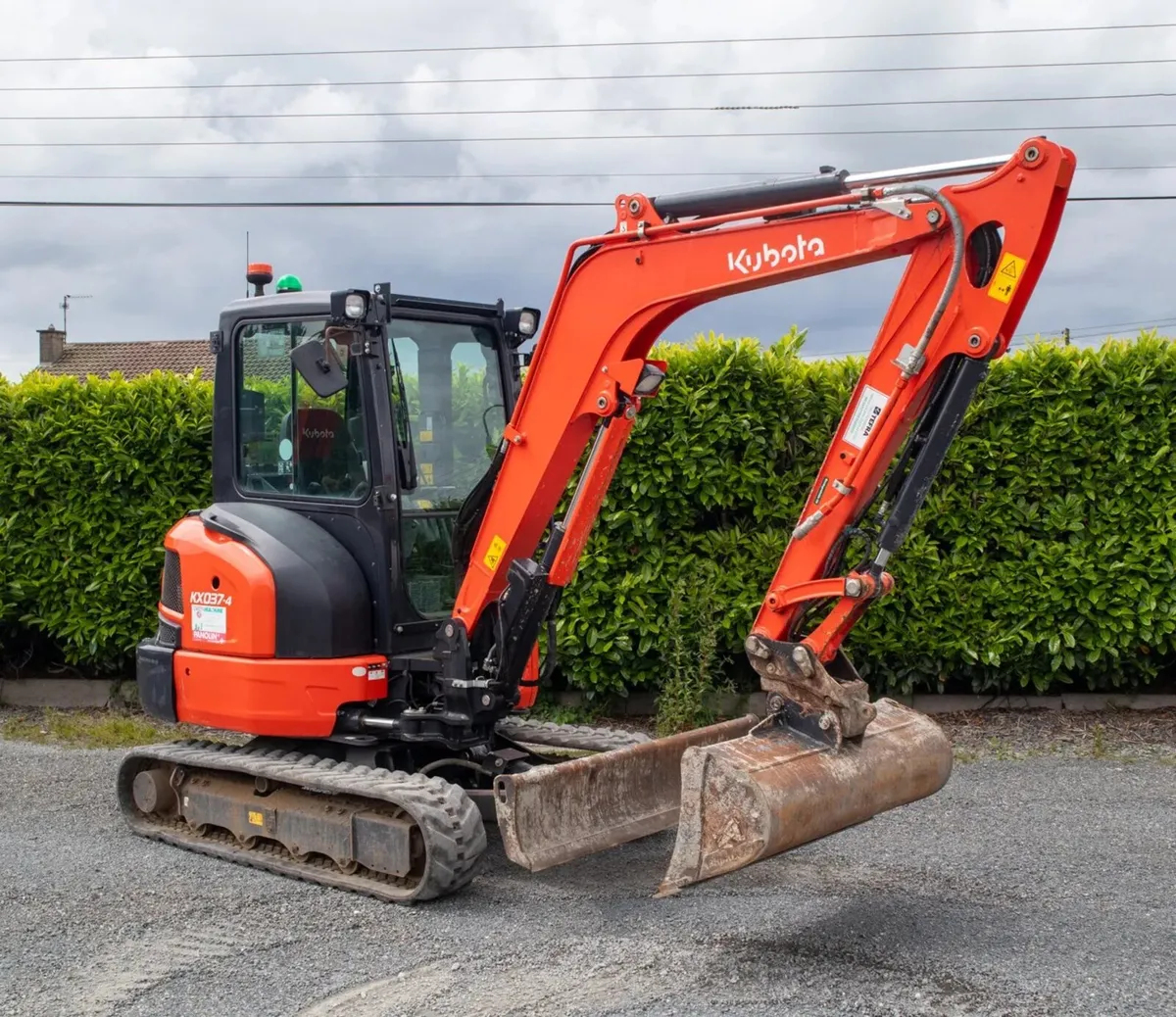 2022 Kubota KX037-4 Mini Digger - Image 1