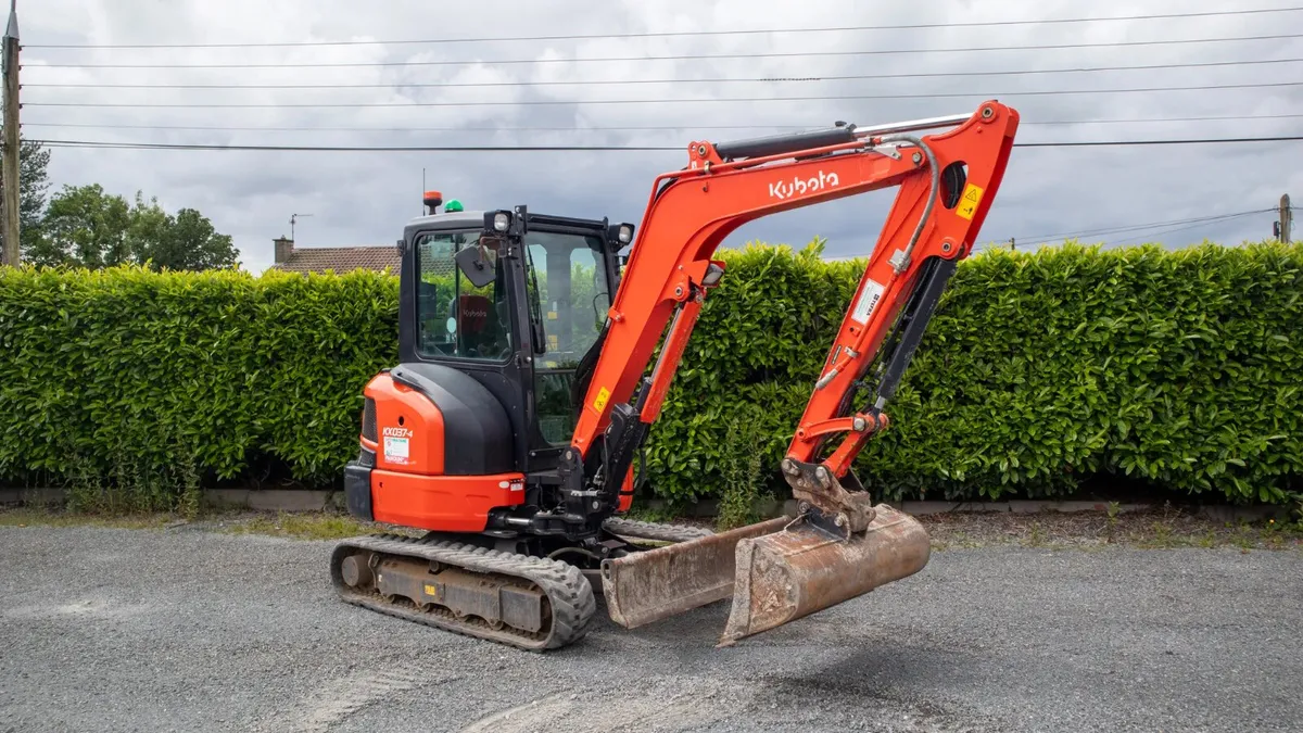 2022 Kubota KX037-4 Mini Digger - Image 2
