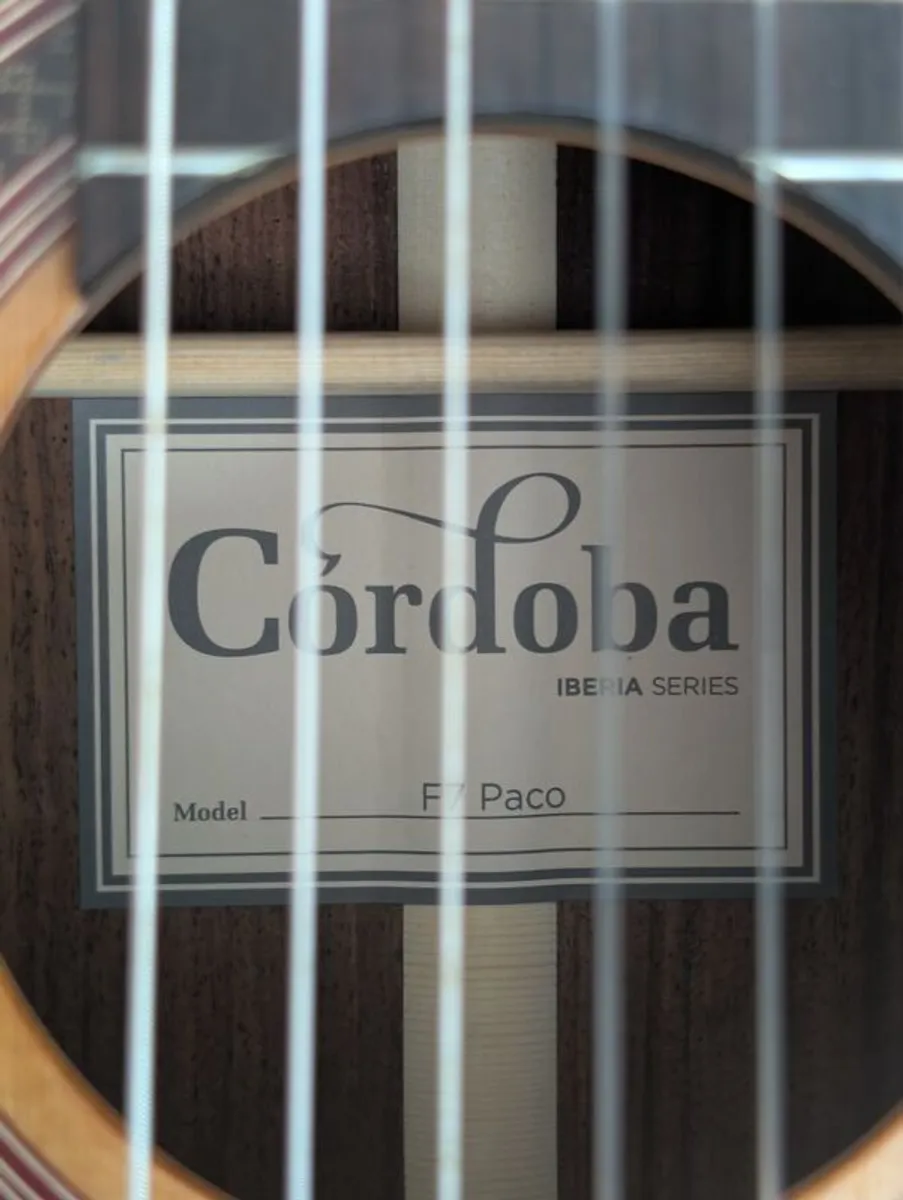 Cordoba F7 Iberia Flamenco classical guitar - Image 4
