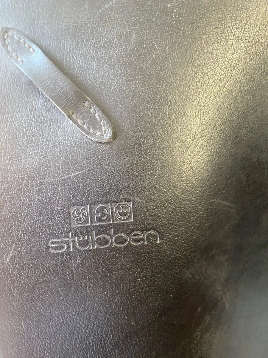 Stubben Siegfried vsd black Leather saddle - Image 3