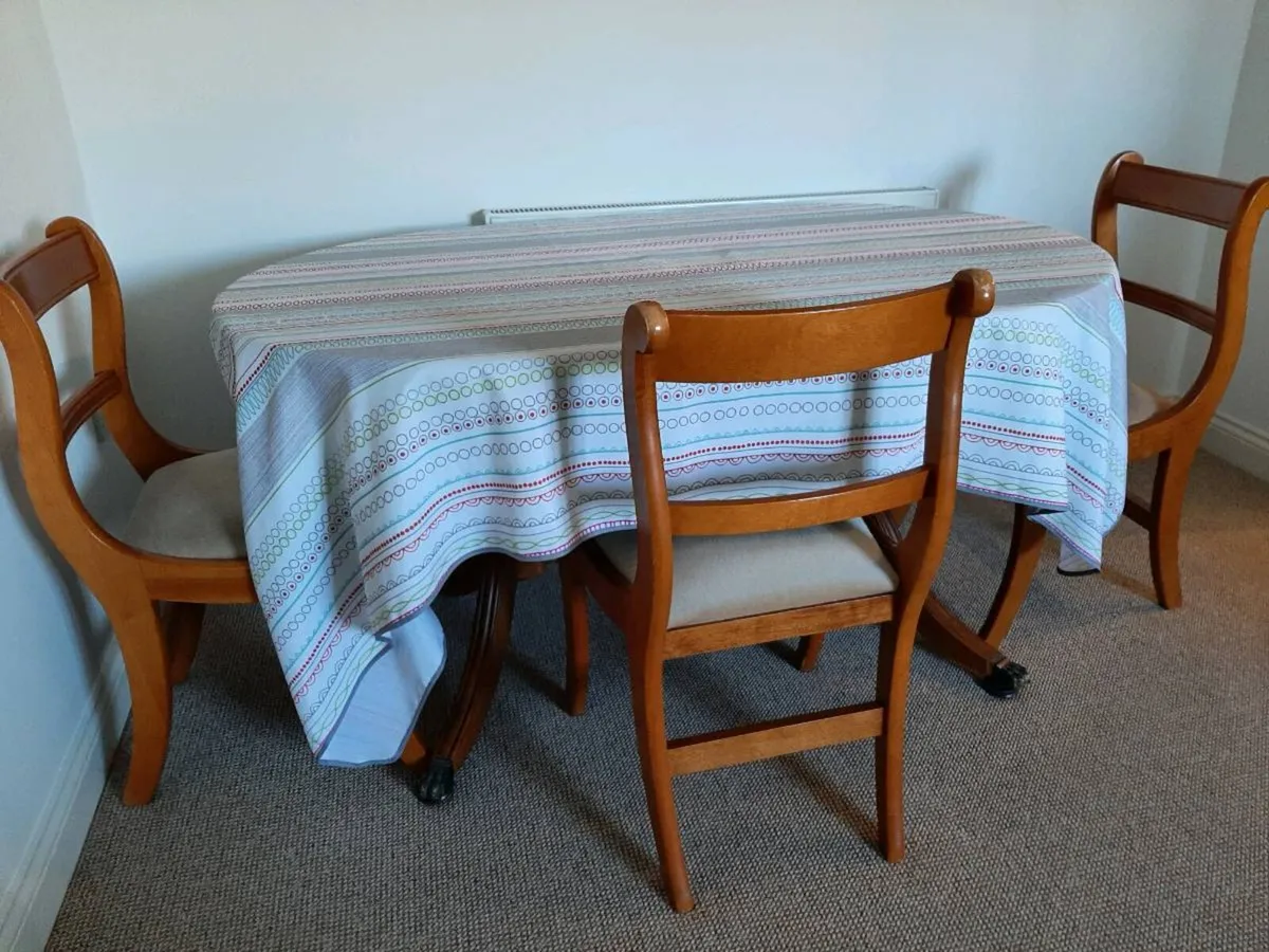 Dining room table & chair's - Image 2