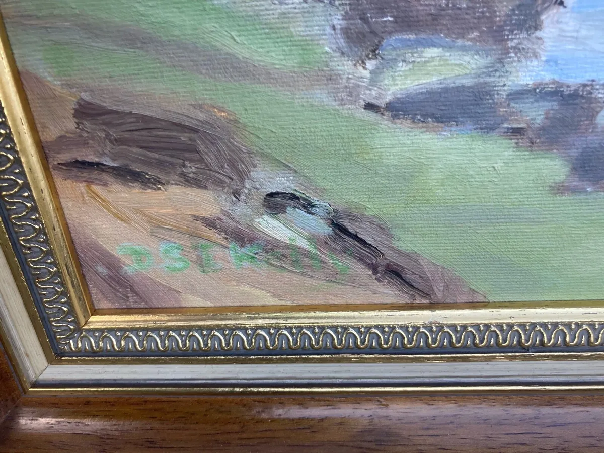 Irish oil painting free postage - Image 2