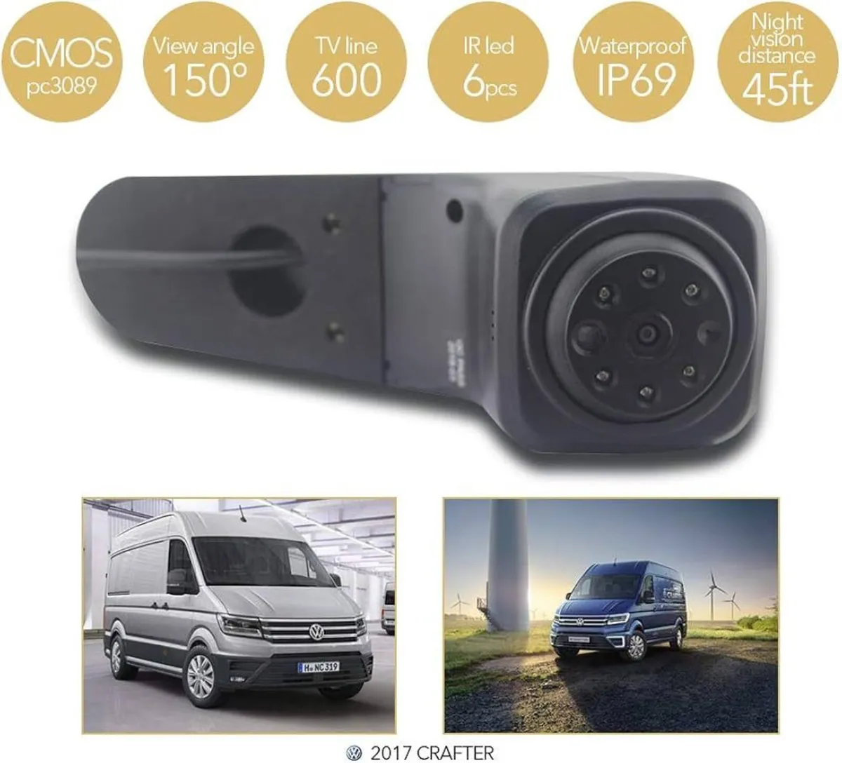 Complete Brake Light Camera Kit for Volkswagen VW - Image 3