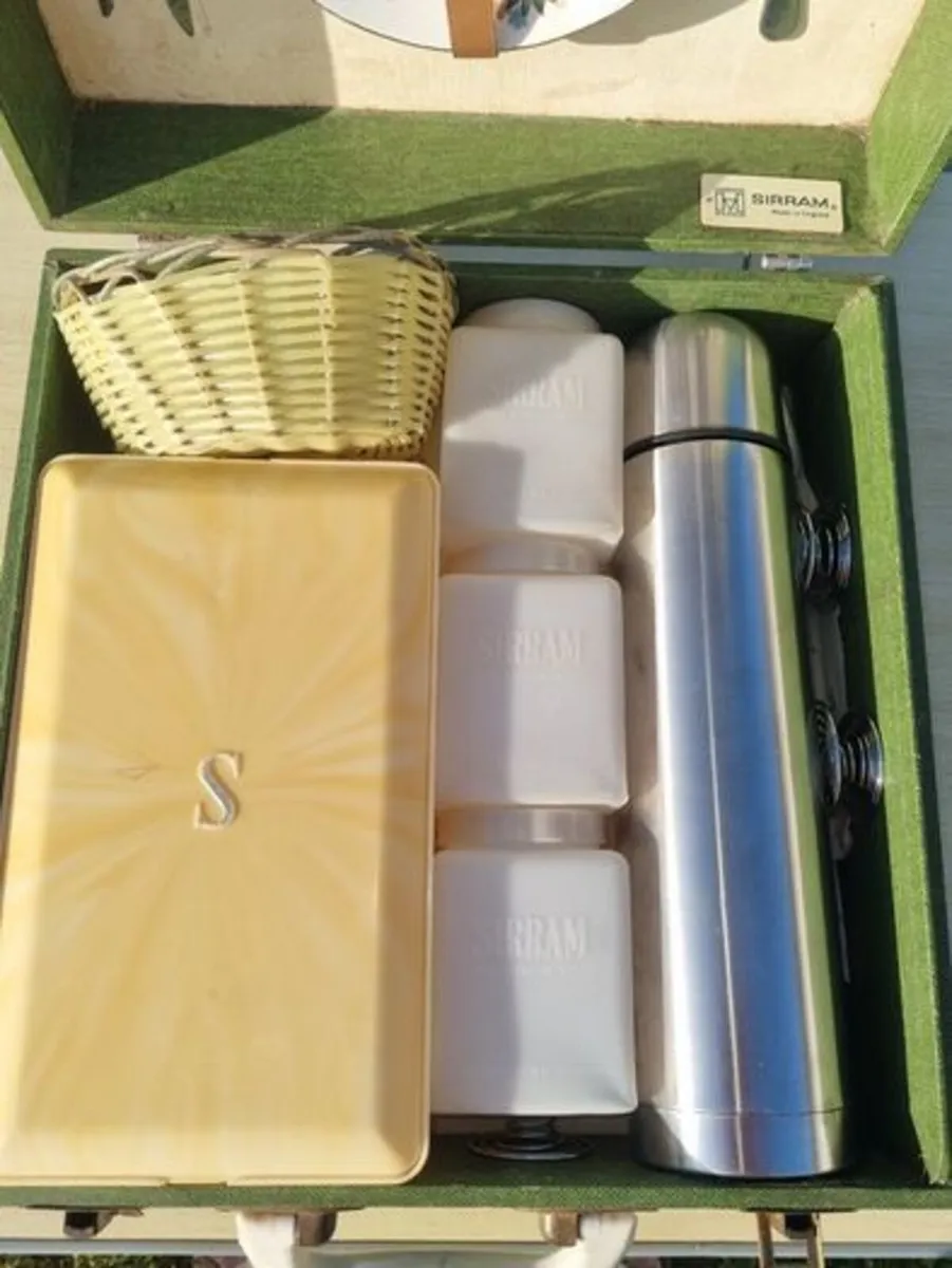 Antique picnic set by Sirram - Image 2