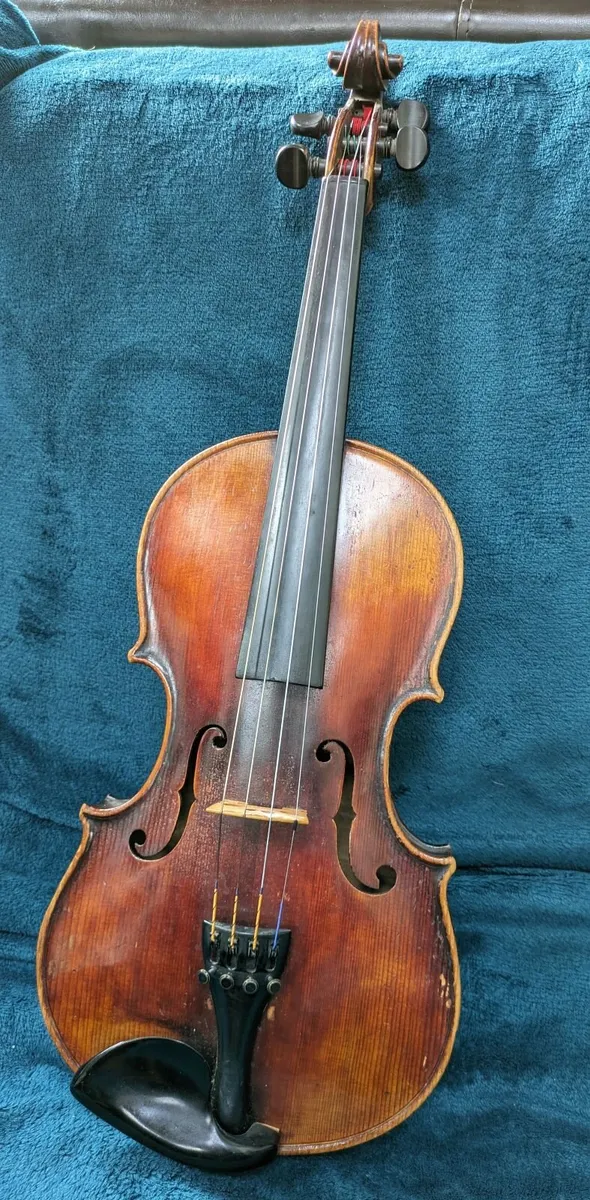 German Violin (Mittenwald c.1870) - Image 4