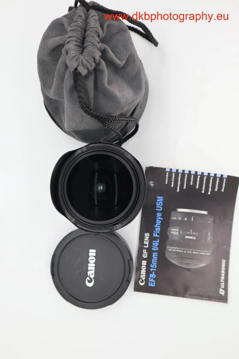 CANON EF 8-15mm F4L USM FISHEYE ULTRA-WIDE LENS - Image 3