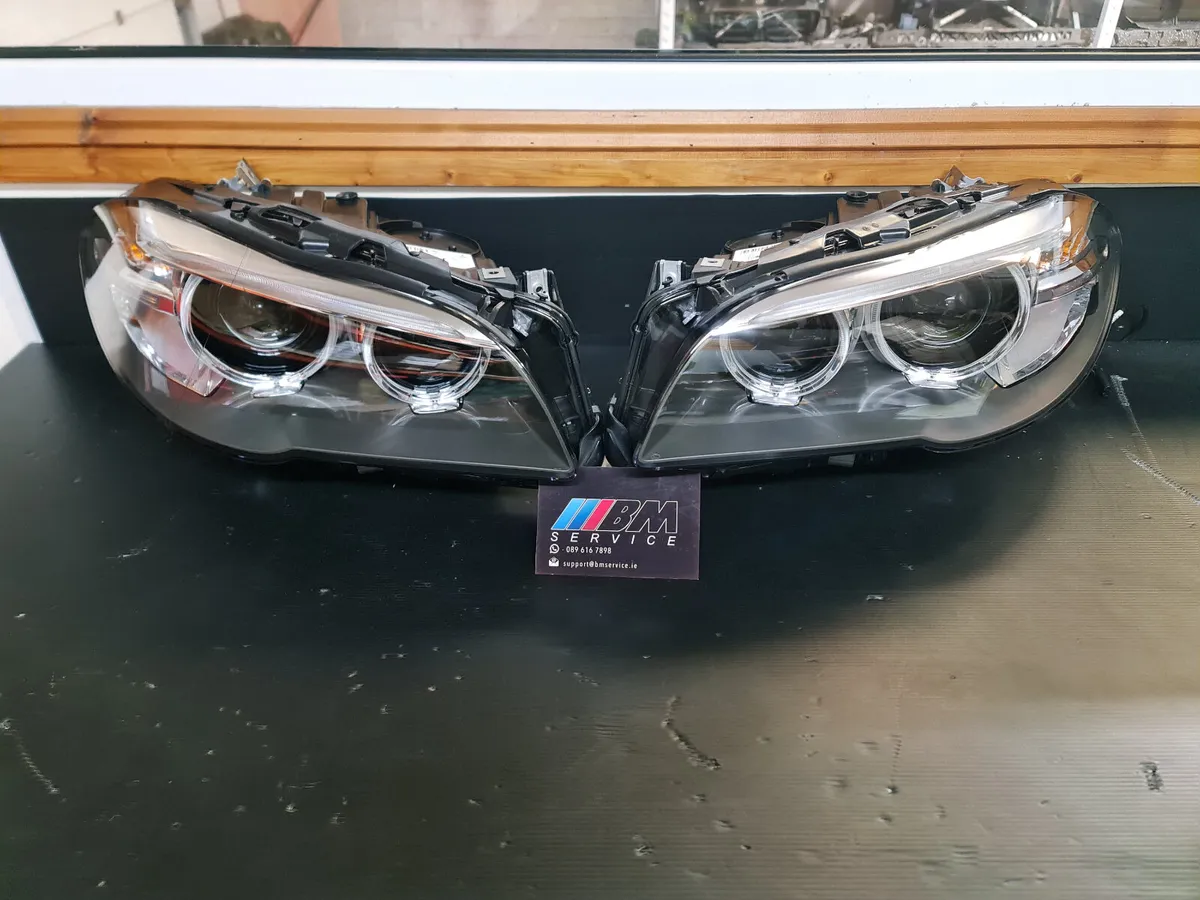 NEW BMW F10 F11 LCI HEADLIGHTS BI XENON OE BMW - Image 4