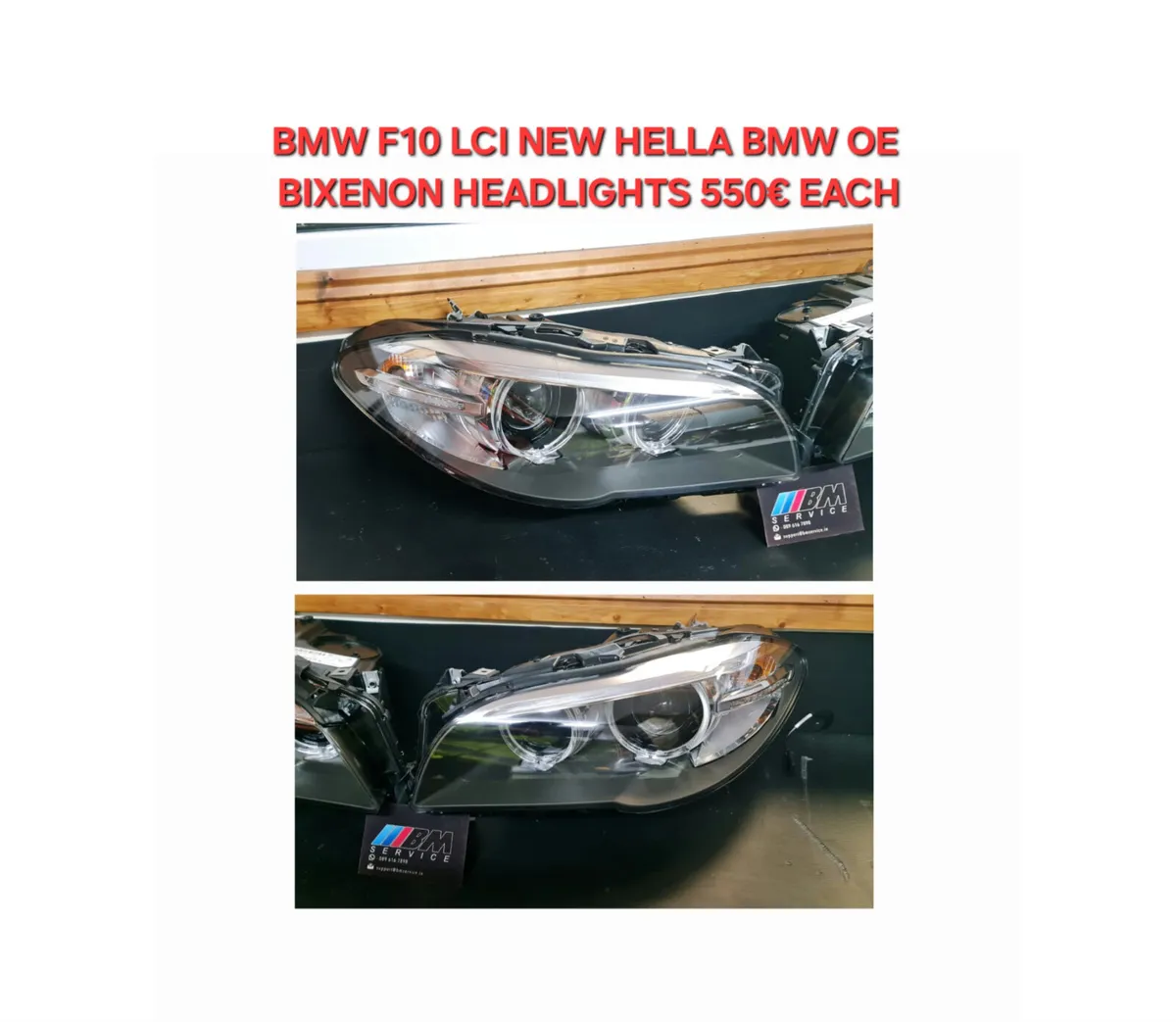 NEW BMW F10 F11 LCI HEADLIGHTS BI XENON OE BMW - Image 1