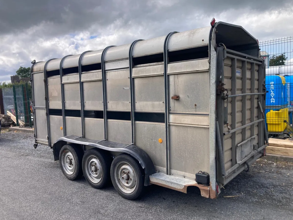 Trade Sale Ifor Williams 14ft Decks Trailer NO VAT - Image 1