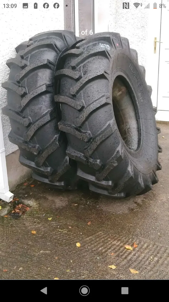 NEW JCB 3CX TYRES - Image 3