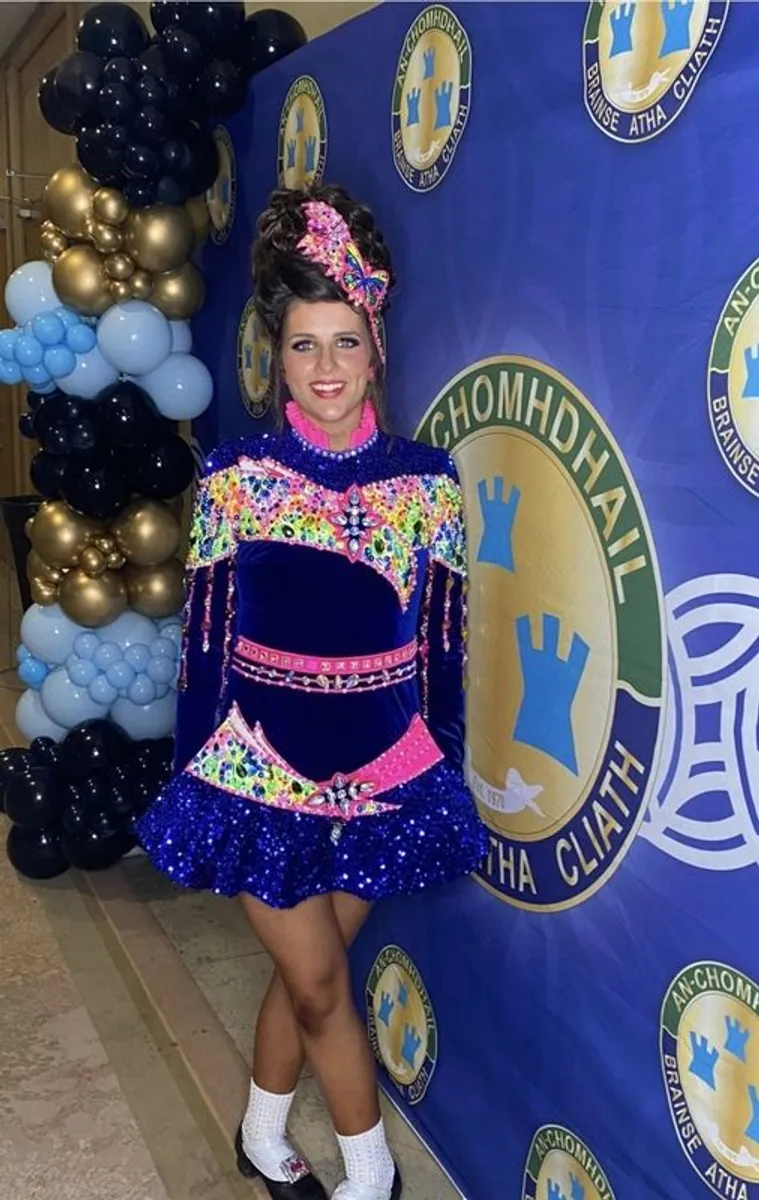 Irish dancing dress