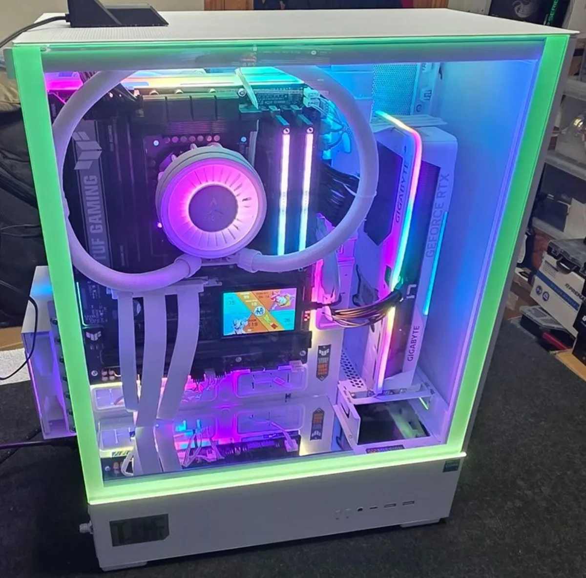 LianLi TUF i7 Ultra RTX 5070 White Gaming PC - Image 2
