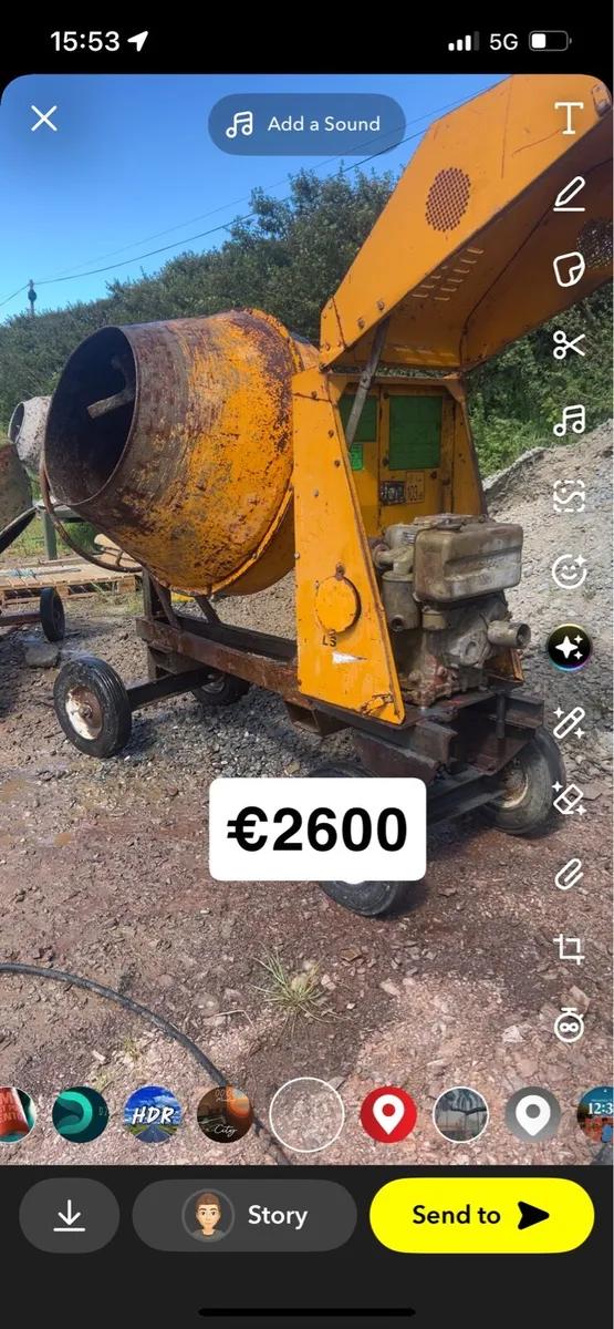 cement mixer - Image 1